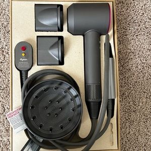 Dyson Supersonic Hair Dryer, Iron/Fuchsia